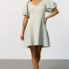Eulalie Mini Dress | Sage