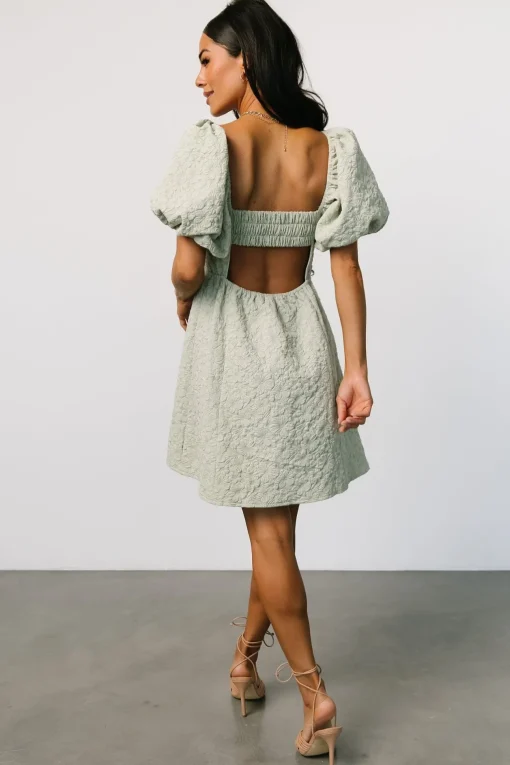 Eulalie Mini Dress | Sage