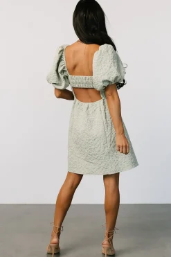 Eulalie Mini Dress | Sage