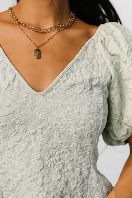 Eulalie Mini Dress | Sage