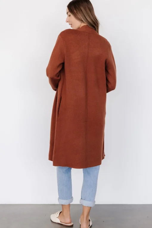 Exeter Shawl Cardigan | Nutmeg