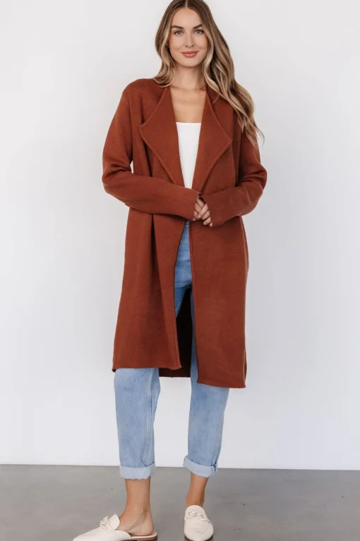 Exeter Shawl Cardigan | Nutmeg