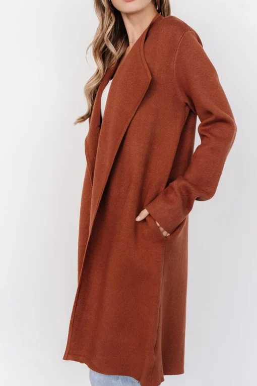 Exeter Shawl Cardigan | Nutmeg