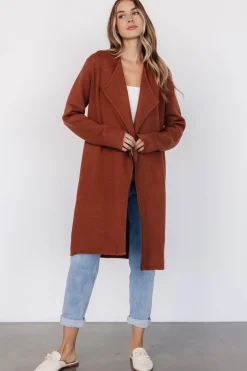 Exeter Shawl Cardigan | Nutmeg