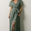 Faye Maxi Dress | Eucalyptus
