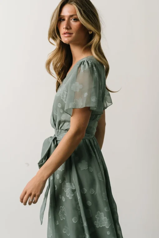 Faye Maxi Dress | Eucalyptus