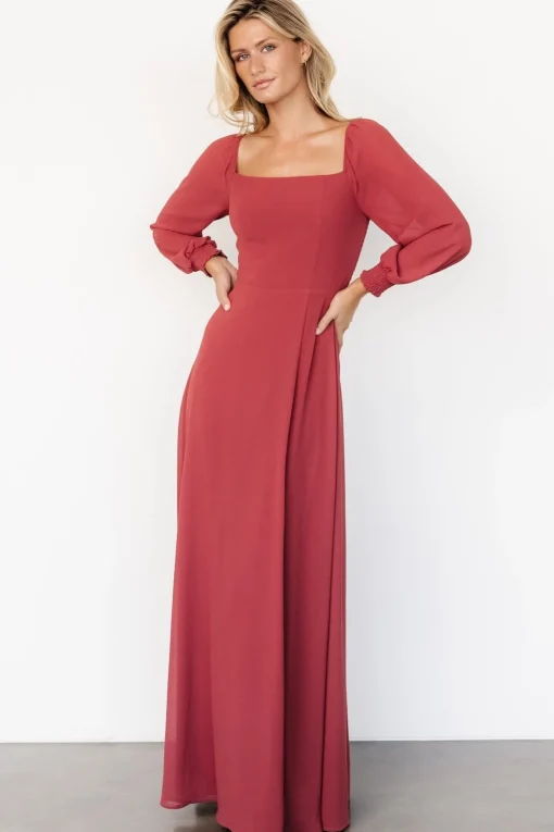 Giselle Maxi Dress | Terracotta