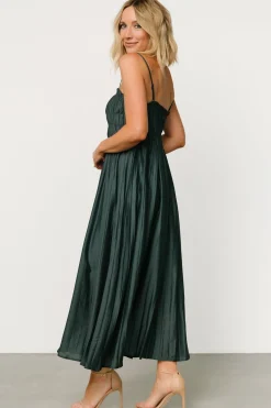 Hattie Maxi Dress | Dark Jade