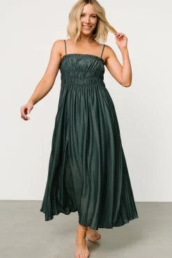 Hattie Maxi Dress | Dark Jade