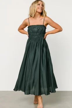 Hattie Maxi Dress | Dark Jade