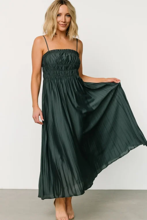 Hattie Maxi Dress | Dark Jade