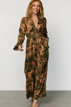 Henderson Jumpsuit | Olive Multi