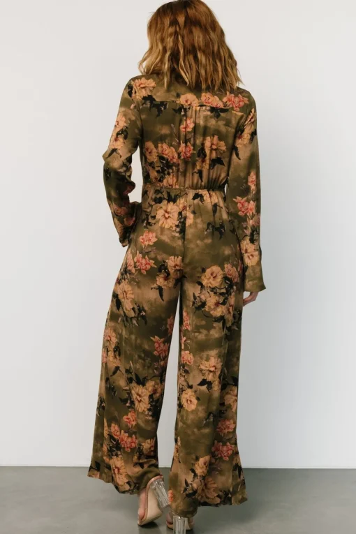 Henderson Jumpsuit | Olive Multi