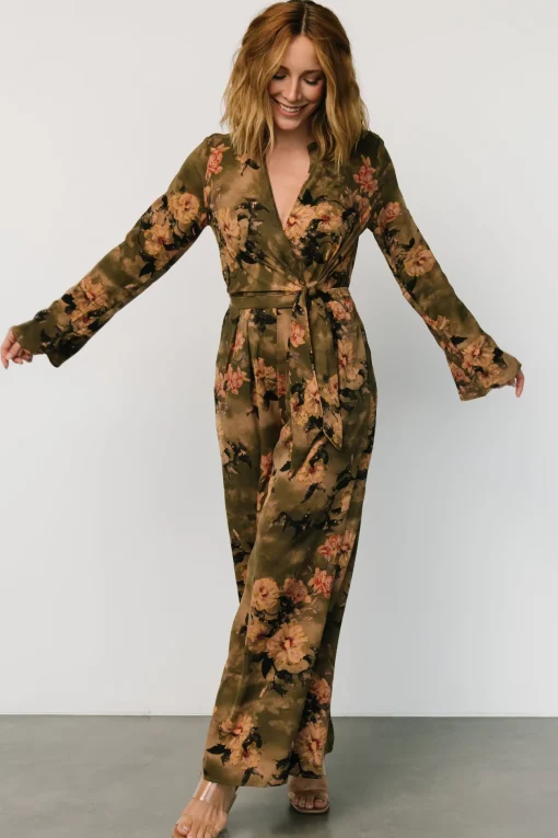 Henderson Jumpsuit | Olive Multi