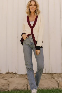 Jax Cardigan | Cream Multi