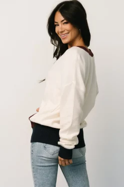 Jax Cardigan | Cream Multi