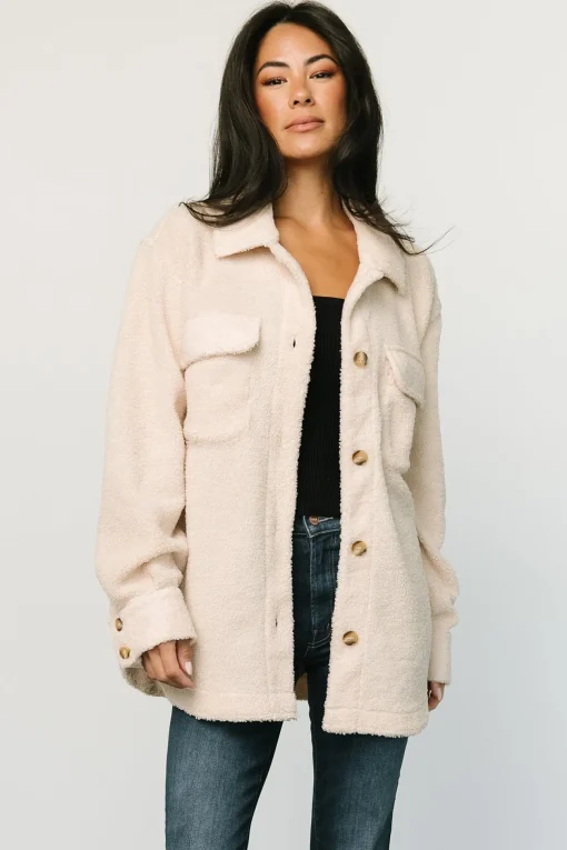 Jayden Sherpa Jacket | Honey
