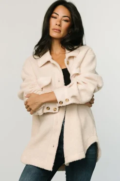 Jayden Sherpa Jacket | Honey