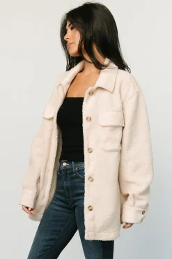 Jayden Sherpa Jacket | Honey