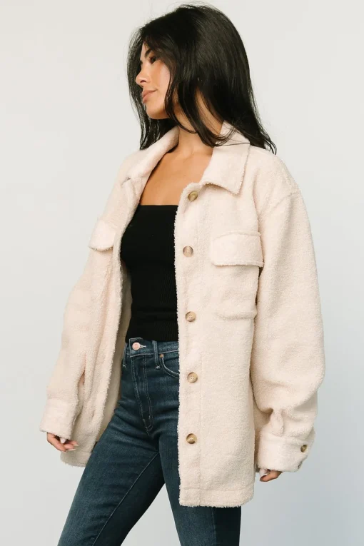 Jayden Sherpa Jacket | Honey