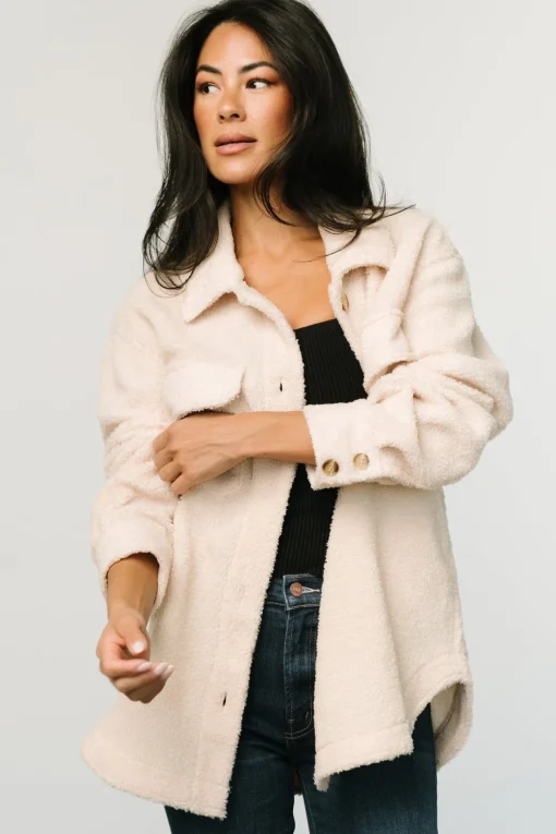 Jayden Sherpa Jacket | Honey