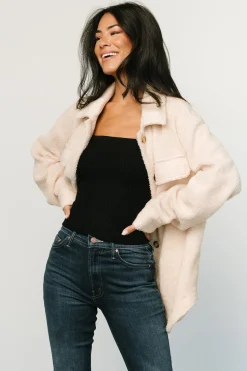 Jayden Sherpa Jacket | Honey