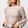Jeanine Knit Sweater | Lilac
