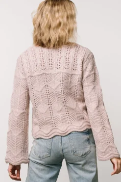 Jeanine Knit Sweater | Lilac