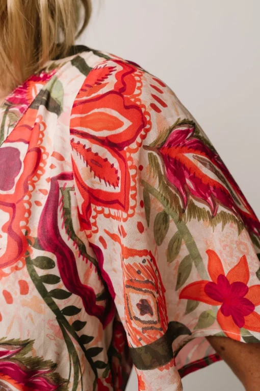 Junie Midi Dress | Multi Print