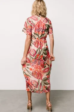 Junie Midi Dress | Multi Print