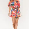 Karissa Romper | Ivory Multi Floral