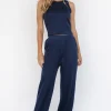 Kellen Tank + Jogger Set | Navy