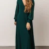 Kelsey Wrap Dress | Emerald