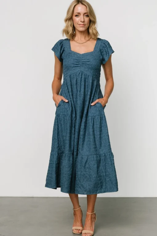 Kesler Midi Dress | Blue
