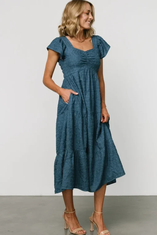 Kesler Midi Dress | Blue