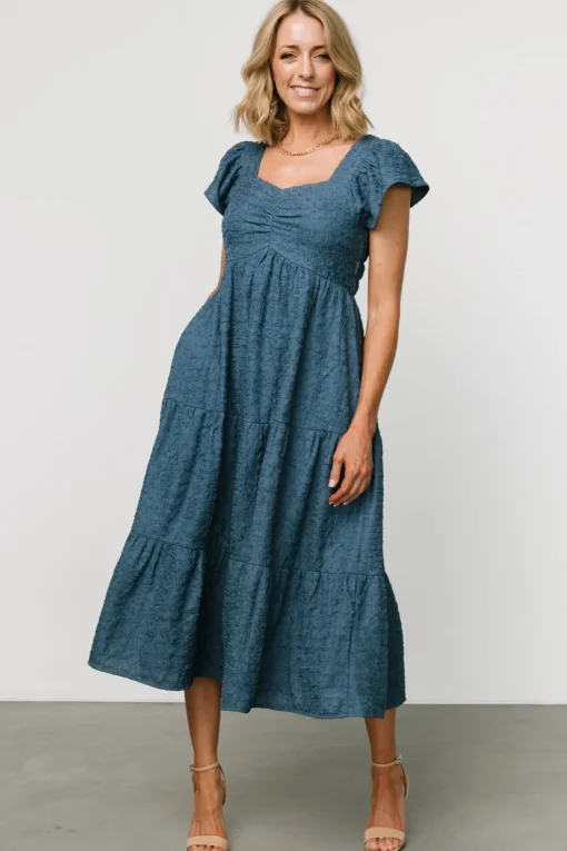 Kesler Midi Dress | Blue