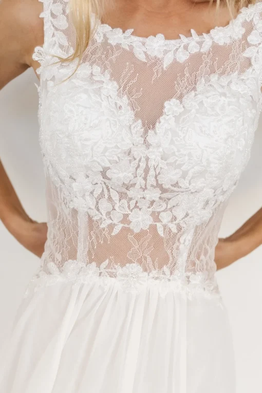 Konstantina Gown | White