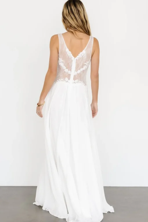 Konstantina Gown | White