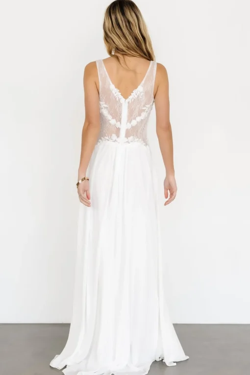 Konstantina Gown | White
