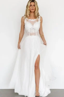 Konstantina Gown | White