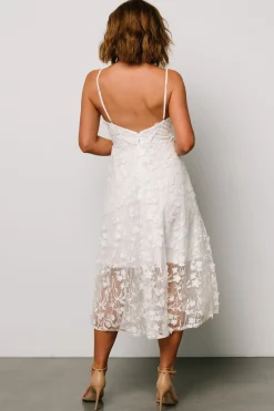 Larissa Midi Dress | Off White