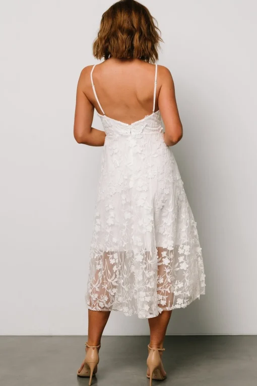 Larissa Midi Dress | Off White