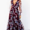 Layla Tulle Maxi Dress | Mulberry Floral