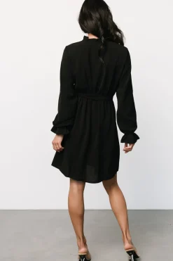 Lillia Short Dress | Black