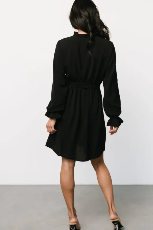 Lillia Short Dress | Black