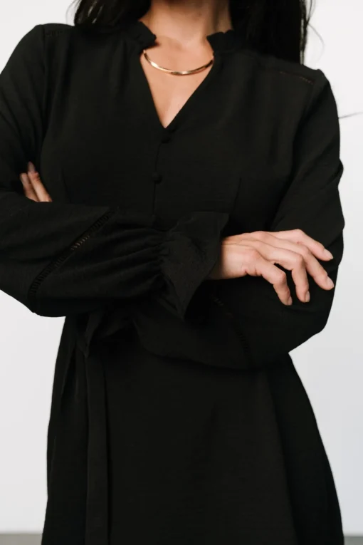 Lillia Short Dress | Black