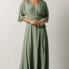 Lilly Wrap Maxi Dress | Dusty Sage