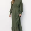 Luciana Maxi Dress | Dark Sage