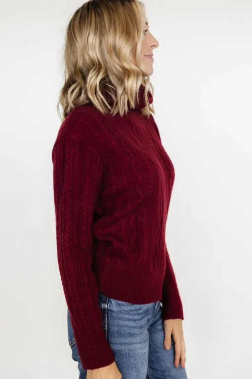 Luxembourg Sweater | Oxblood