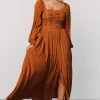 Maddalena Maxi Dress | Camel
